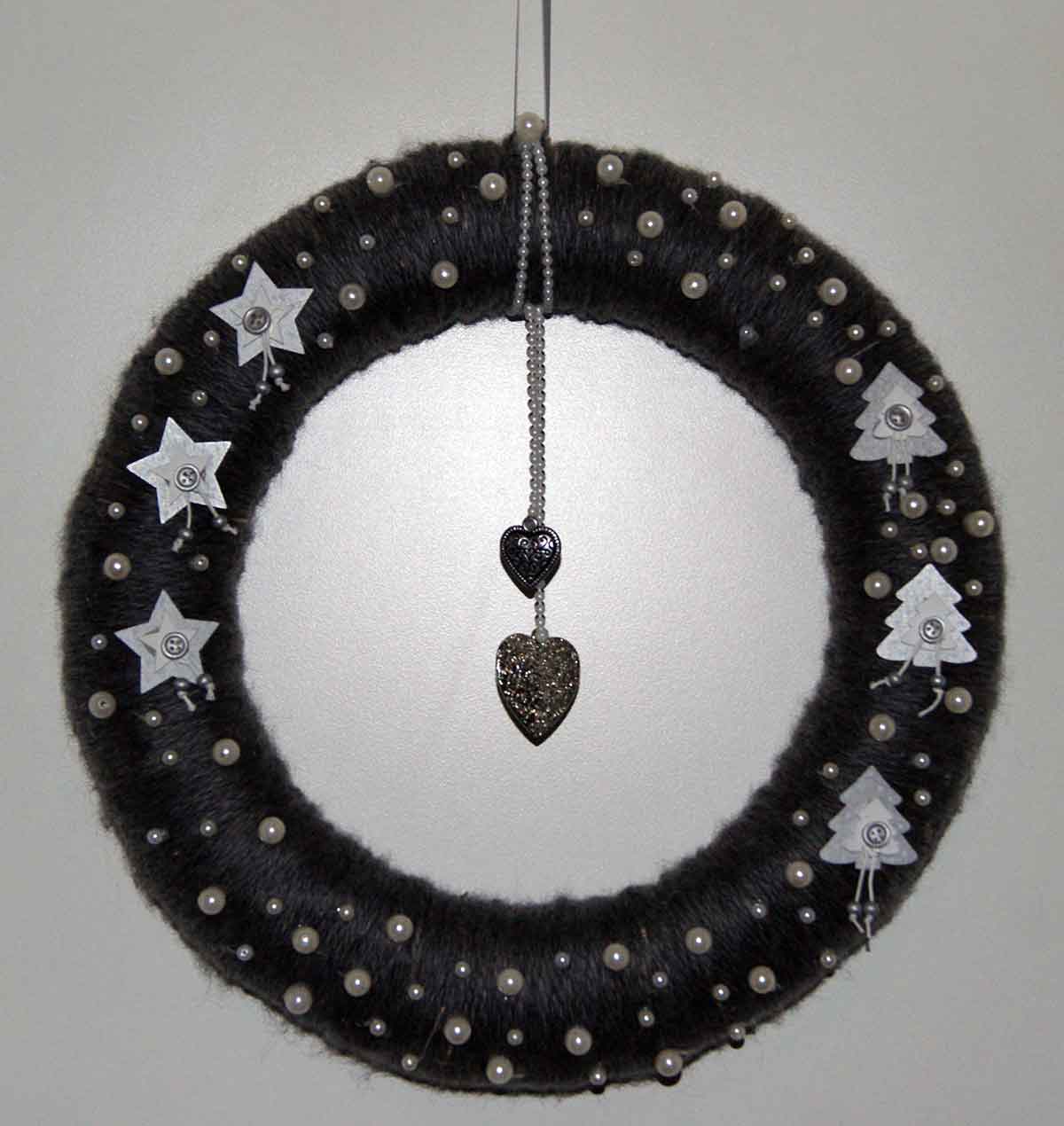 türkranz weihnachten selber machen modern